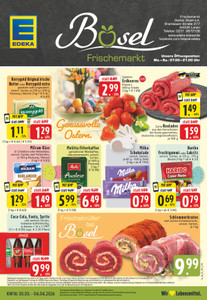 EDEKA Prospekt - Angebote ab 30.03. - Seite 1