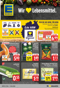 EDEKA Prospekt - Angebote ab 06.04. - Seite 1