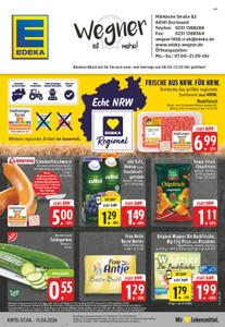 EDEKA Prospekt - Angebote ab 06.04. - Seite 1