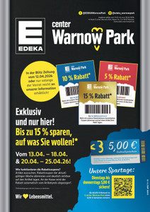EDEKA Prospekt - Angebote ab 13.04.