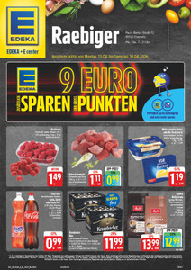 EDEKA Prospekt - Angebote ab 13.04.