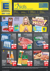 EDEKA Prospekt - Angebote ab 20.04. - Seite 1