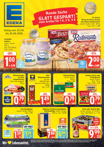 EDEKA Prospekt - Angebote ab 20.04. - Seite 1