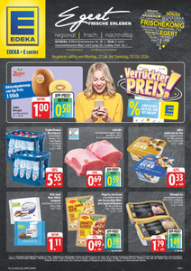 EDEKA Prospekt - Angebote ab 27.04.