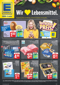 EDEKA Prospekt - Angebote ab 27.04.