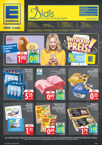 EDEKA Prospekt - Angebote ab 27.04.