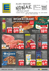 EDEKA Prospekt - Angebote ab 25.04. - Seite 1