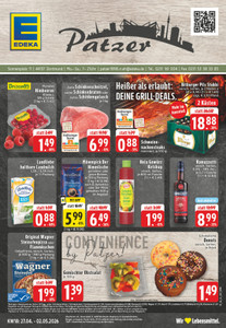 EDEKA Prospekt - Angebote ab 27.04. - Seite 1