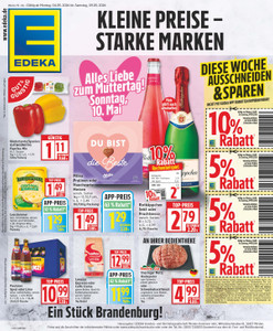 EDEKA Prospekt - Angebote ab 04.05. - Seite 1