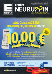 EDEKA Prospekt - Angebote ab 26.05.