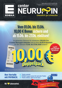 EDEKA Prospekt - Angebote ab 01.06.