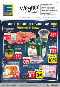 EDEKA Prospekt - Angebote ab 01.06. - Seite 1