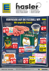 EDEKA Prospekt - Angebote ab 01.06.