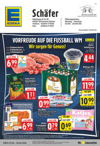 EDEKA Prospekt - Angebote ab 01.06.