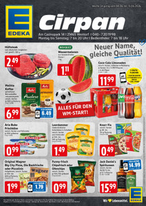 EDEKA Prospekt - Angebote ab 08.06. - Seite 1