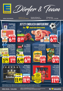 EDEKA Prospekt - Angebote ab 08.06. - Seite 1