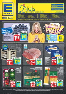 EDEKA Prospekt - Angebote ab 15.06.