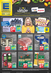 EDEKA Prospekt - Angebote ab 15.06. - Seite 1