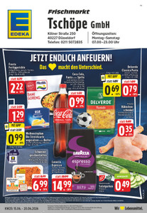 EDEKA Prospekt - Angebote ab 15.06. - Seite 1