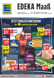EDEKA Prospekt - Angebote ab 15.06. - Seite 1
