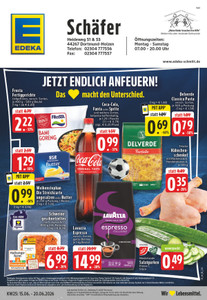 EDEKA Prospekt - Angebote ab 15.06. - Seite 1