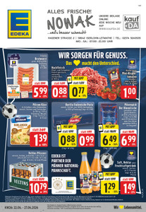 EDEKA Prospekt - Angebote ab 20.06. - Seite 1