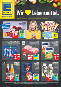 EDEKA Prospekt - Angebote ab 22.06.