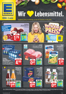 EDEKA Prospekt - Angebote ab 22.06.