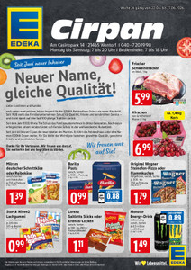 EDEKA Prospekt - Angebote ab 22.06. - Seite 1