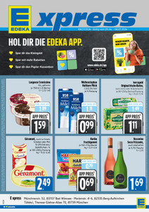 EDEKA Prospekt - Angebote ab 29.06. - Seite 1