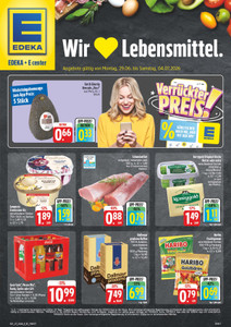 EDEKA Prospekt - Angebote ab 29.06.