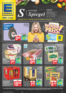 EDEKA Prospekt - Angebote ab 29.06.