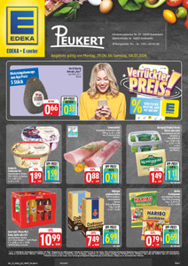 EDEKA Prospekt - Angebote ab 29.06.
