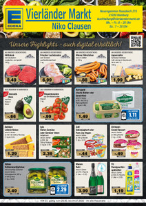EDEKA Prospekt - Angebote ab 29.06. - Seite 1