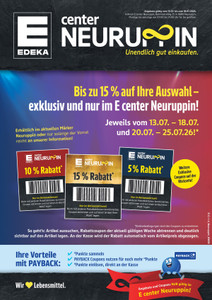 EDEKA Prospekt - Angebote ab 13.07.