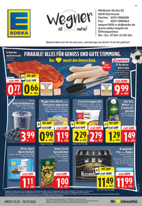 EDEKA Prospekt - Angebote ab 13.07. - Seite 1