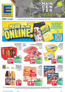 EDEKA Prospekt - Angebote ab 20.07