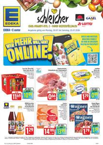 EDEKA Prospekt - Angebote ab 20.07