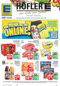 EDEKA Prospekt - Angebote ab 20.07