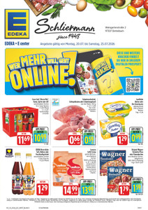 EDEKA Prospekt - Angebote ab 20.07
