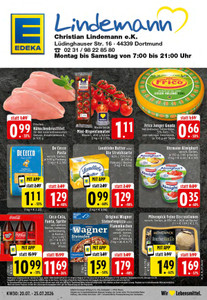 EDEKA Prospekt - Angebote ab 20.07. - Seite 1