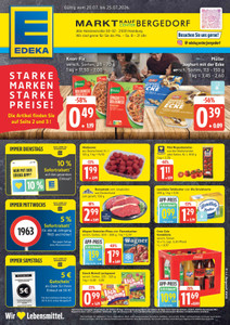 EDEKA Prospekt - Angebote ab 20.07.