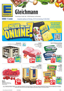 EDEKA Prospekt - Angebote ab 27.07.