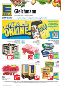 EDEKA Prospekt - Angebote ab 27.07. - Seite 1