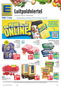 EDEKA Prospekt - Angebote ab 27.07. - Seite 1