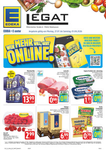 EDEKA Prospekt - Angebote ab 27.07.