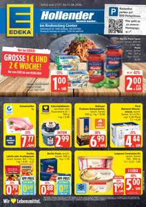 EDEKA Prospekt - Angebote ab 27.07.