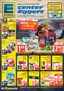EDEKA Prospekt - Angebote ab 27.07.