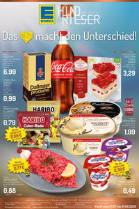 EDEKA Prospekt - Angebote ab 27.07. - Seite 1