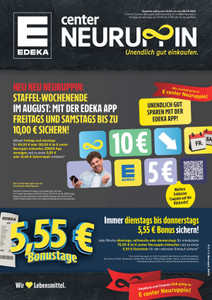 EDEKA Prospekt - Angebote ab 03.08.
